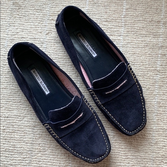 manolo blahnik driving shoes